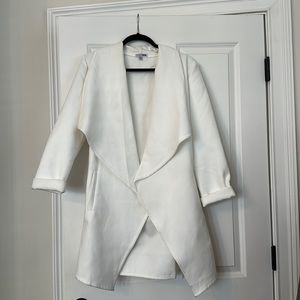 White peacoat!
